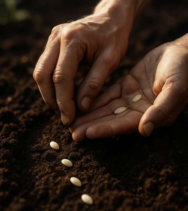 씨앗 심기, 아주 쉬워요