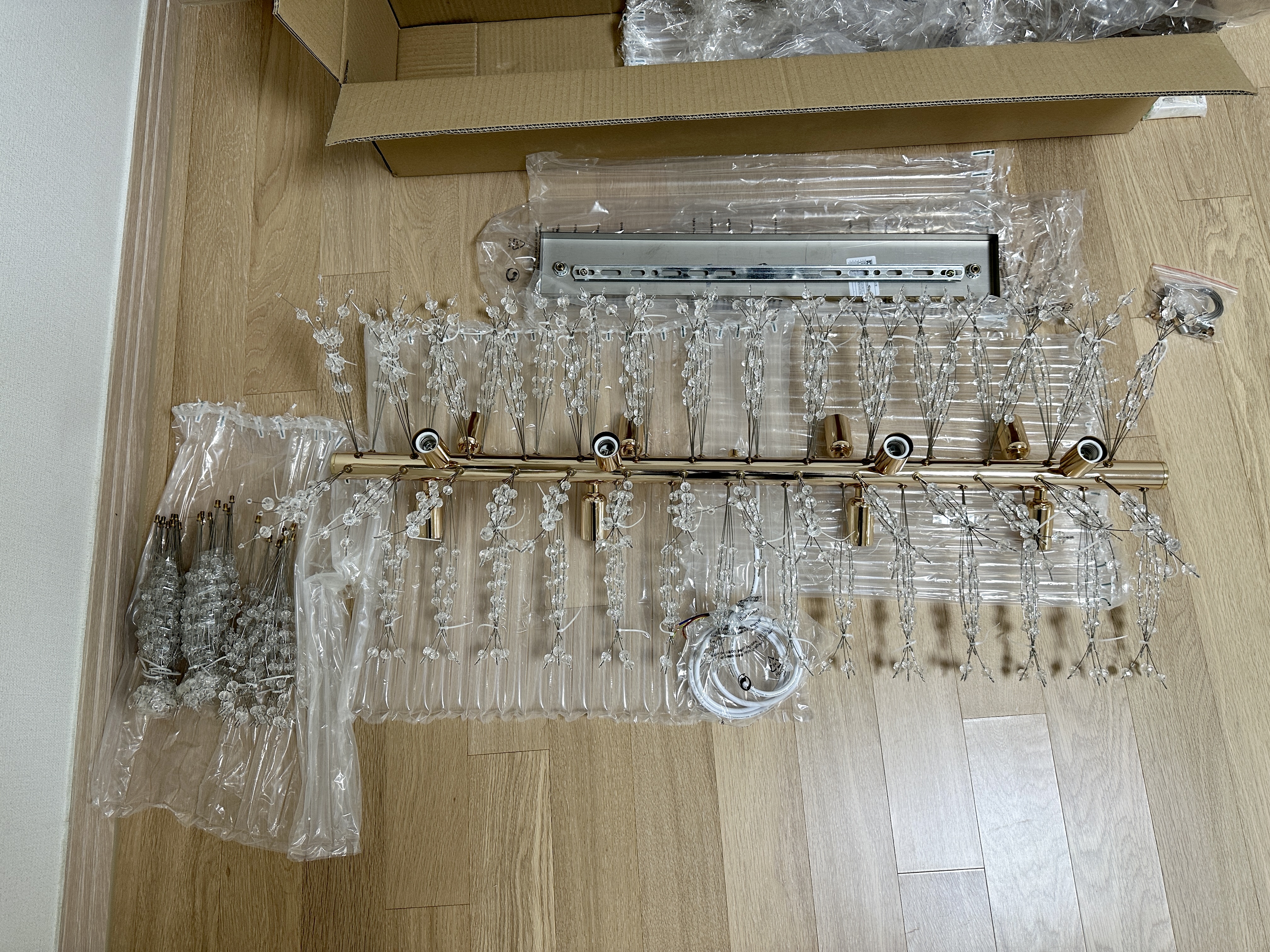 엘사 조명 구성품