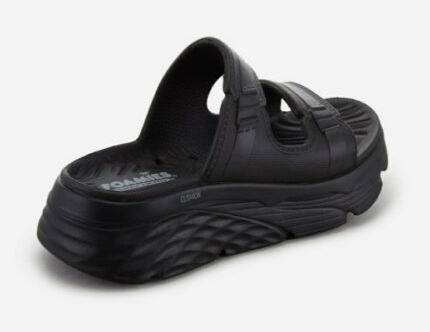 스케쳐스 맥스 쿠셔닝 슬리퍼 블랙