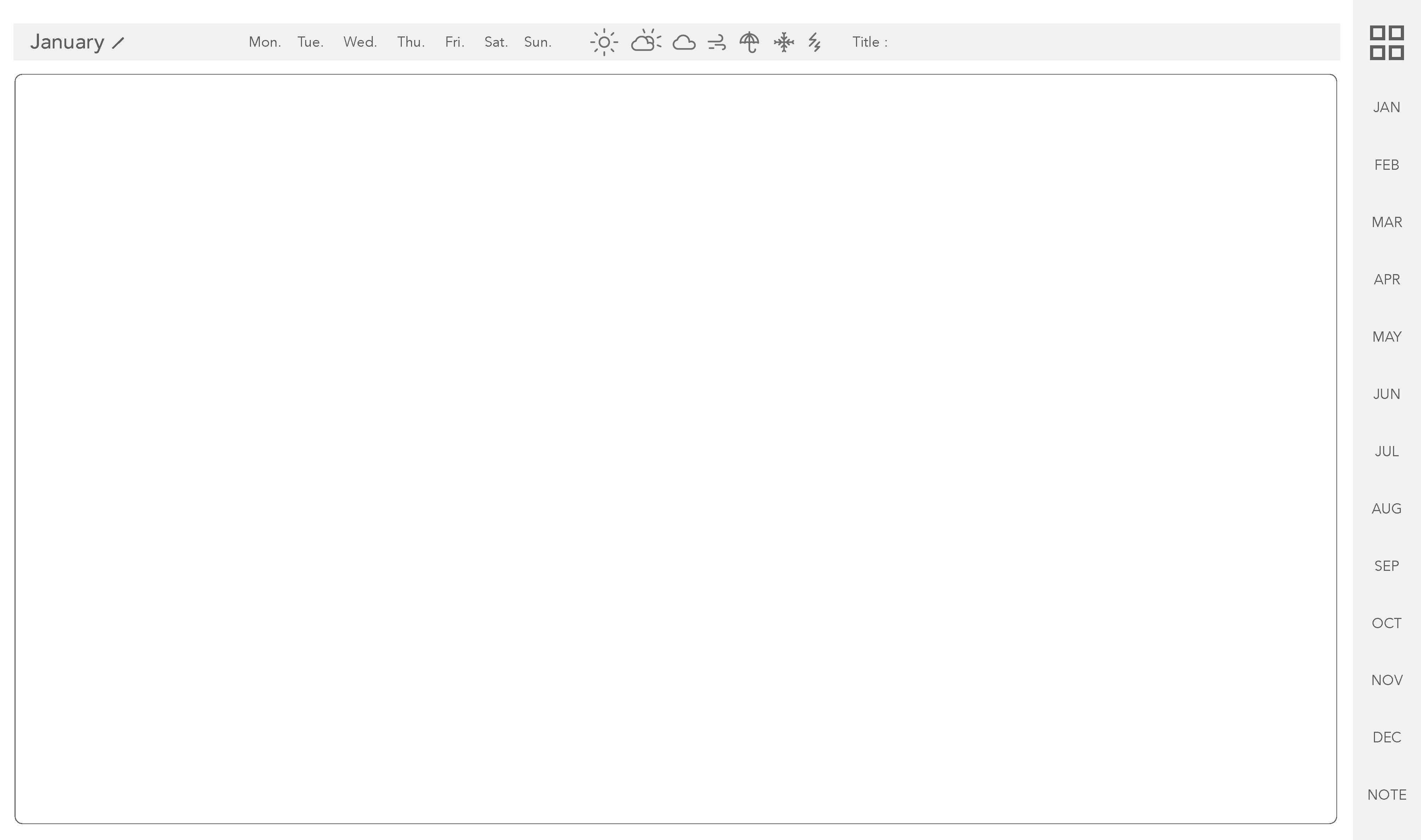 굿노트 일기 속지