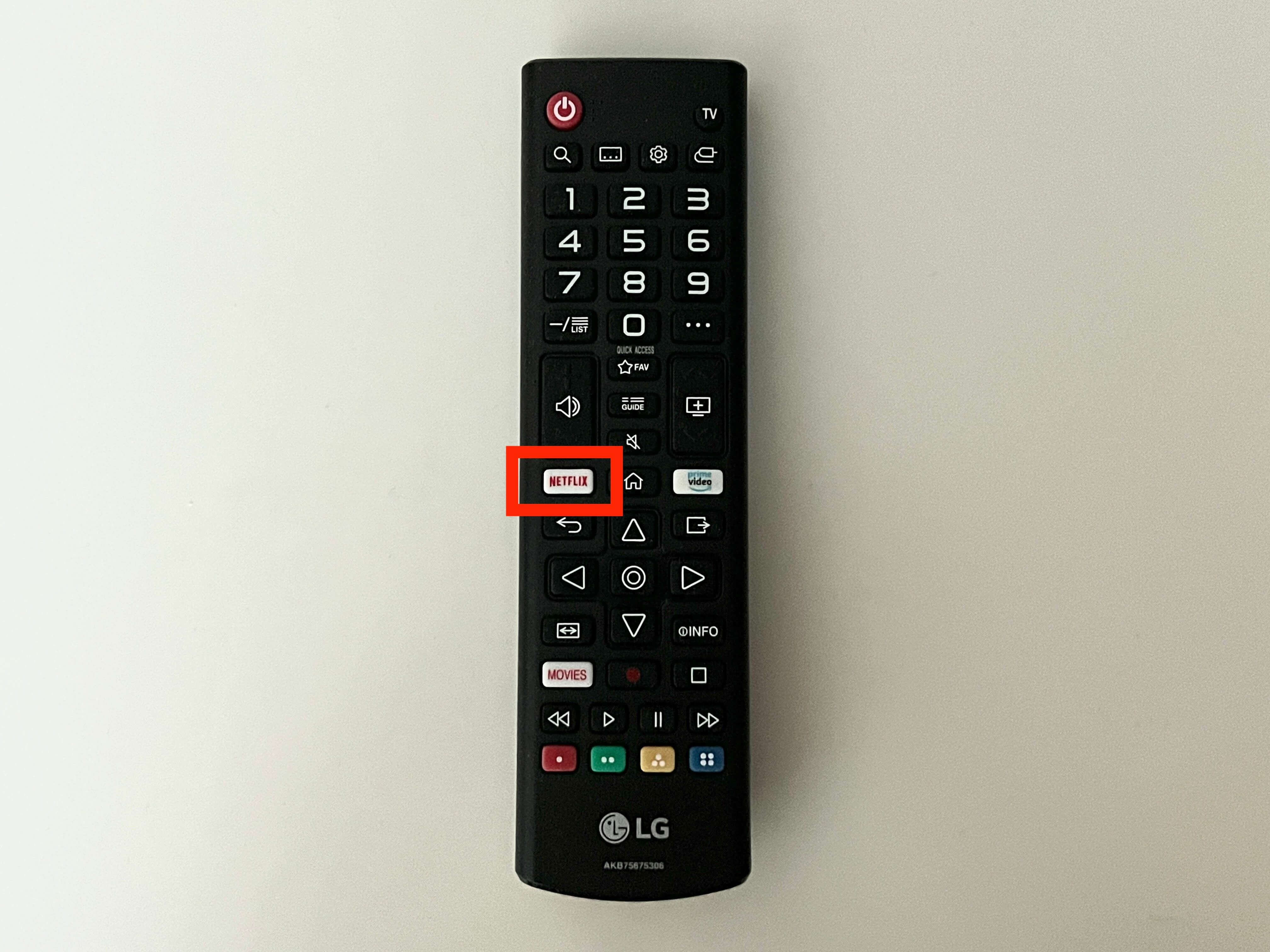 넷플릭스 TV로 보는 방법 스마트 TV 리모콘의 넷플릭스 버튼