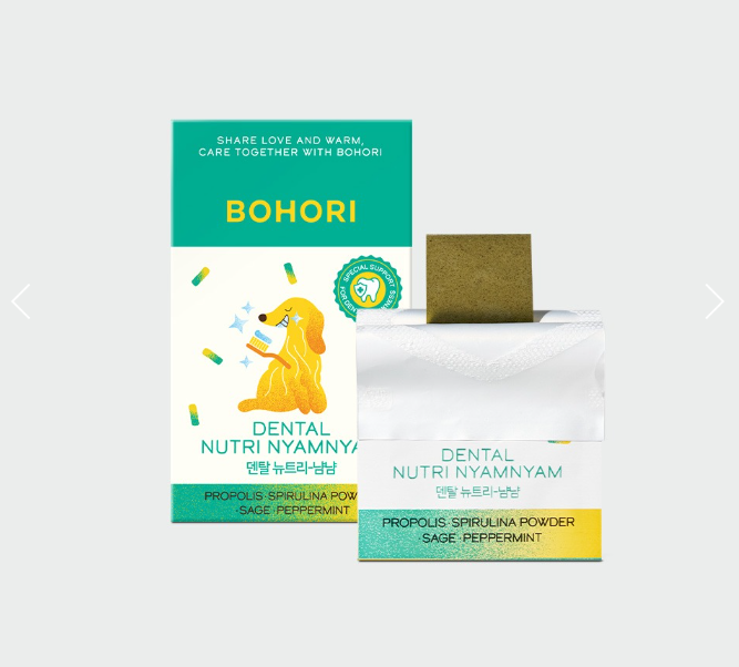 덴탈뉴트리 냠냠 후기 및 경험담, 강아지 치석제거 방법