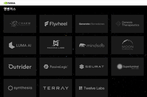 엔비디아 투자기업