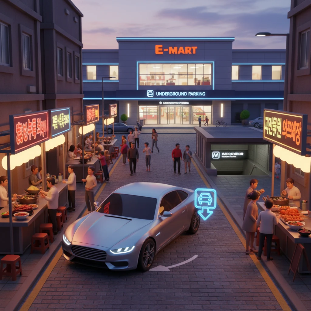 마포역 회식 장소 주차 해결법과 발렛..