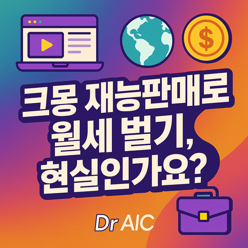 크몽 재능 판매로 월세 벌기