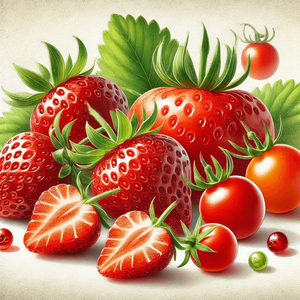 딸기 방울토마토