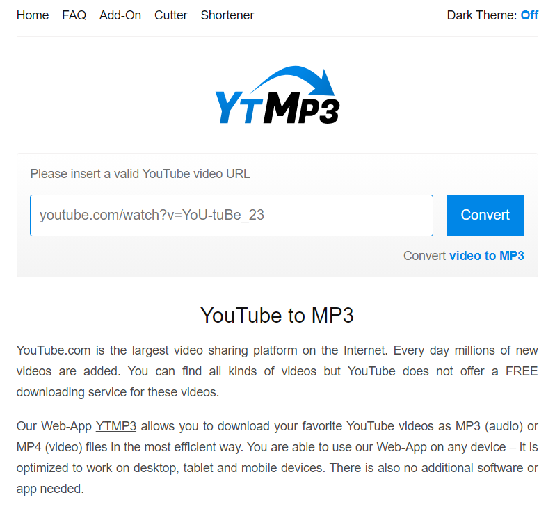 YT MP3 - 유튜브 음원추출 사이트 (클릭 시 바로가기)