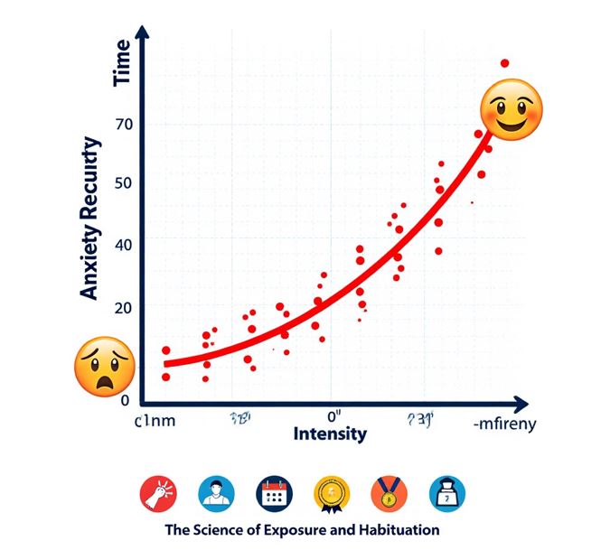 불안감에서 안정감으로 변해가는 인포그래픽