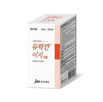 빨간색의-듀라칸이지시럽-박스입니다.