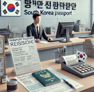 여권 재발급 안내 관련 사진