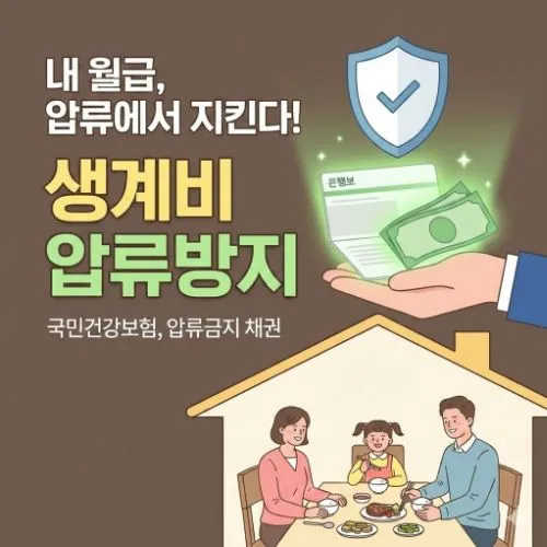 생계비 압류방지 개설방법 ❘ 주의사항 가이드, 월 250만 원까지 법적 방어! (2026년 최신)