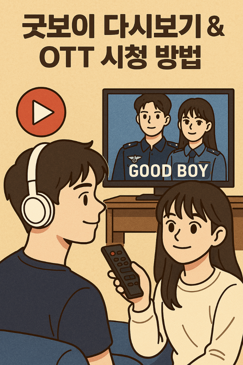 드라마 굿보이 OTT