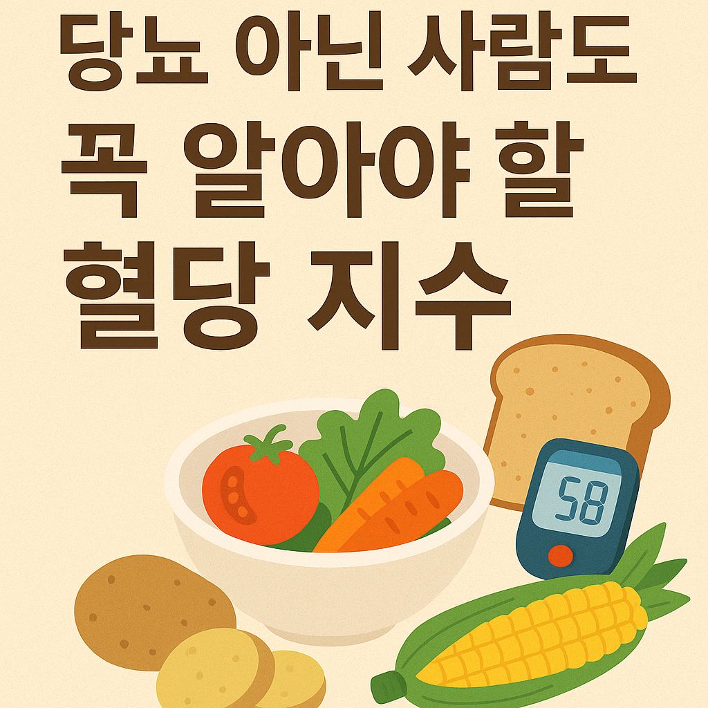 혈당지수 이해하기