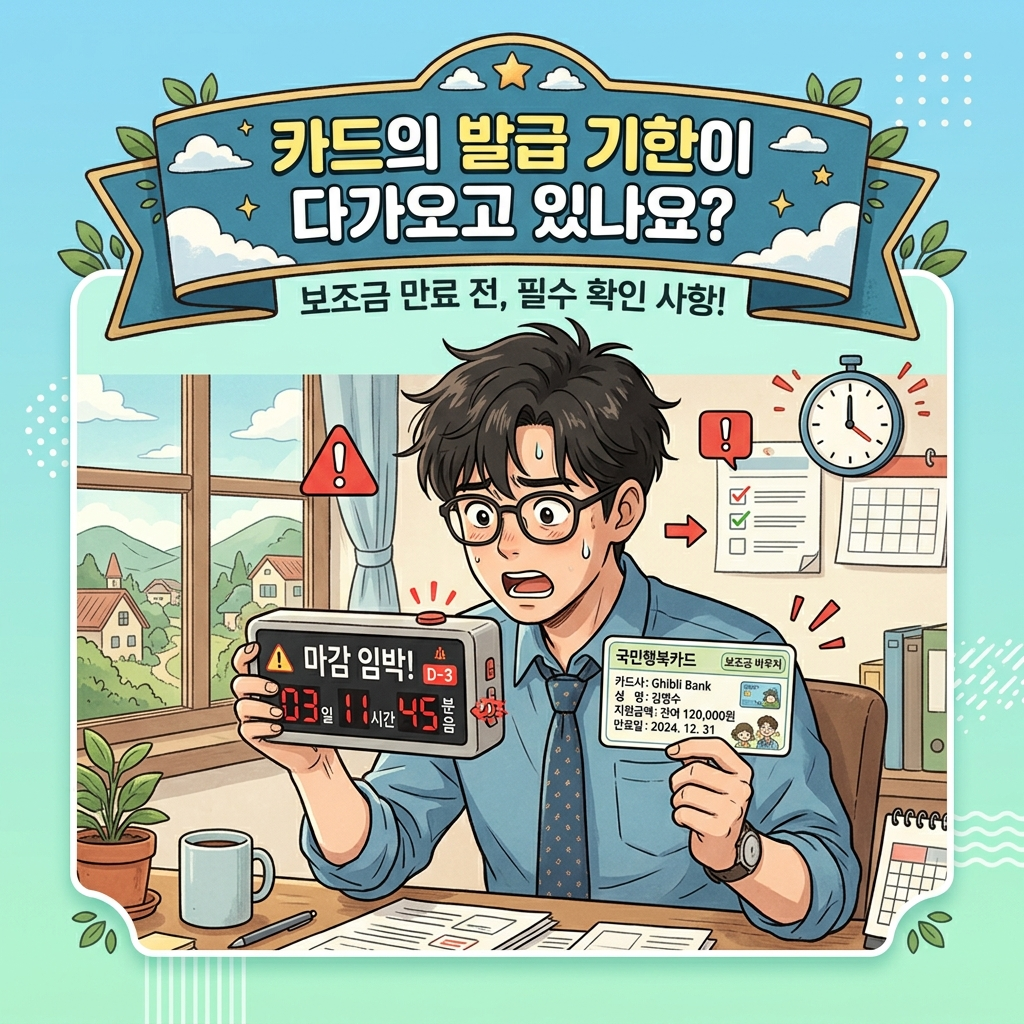 2026 평생교육이용권 카드 발급 기한 및 환수 규정 안내