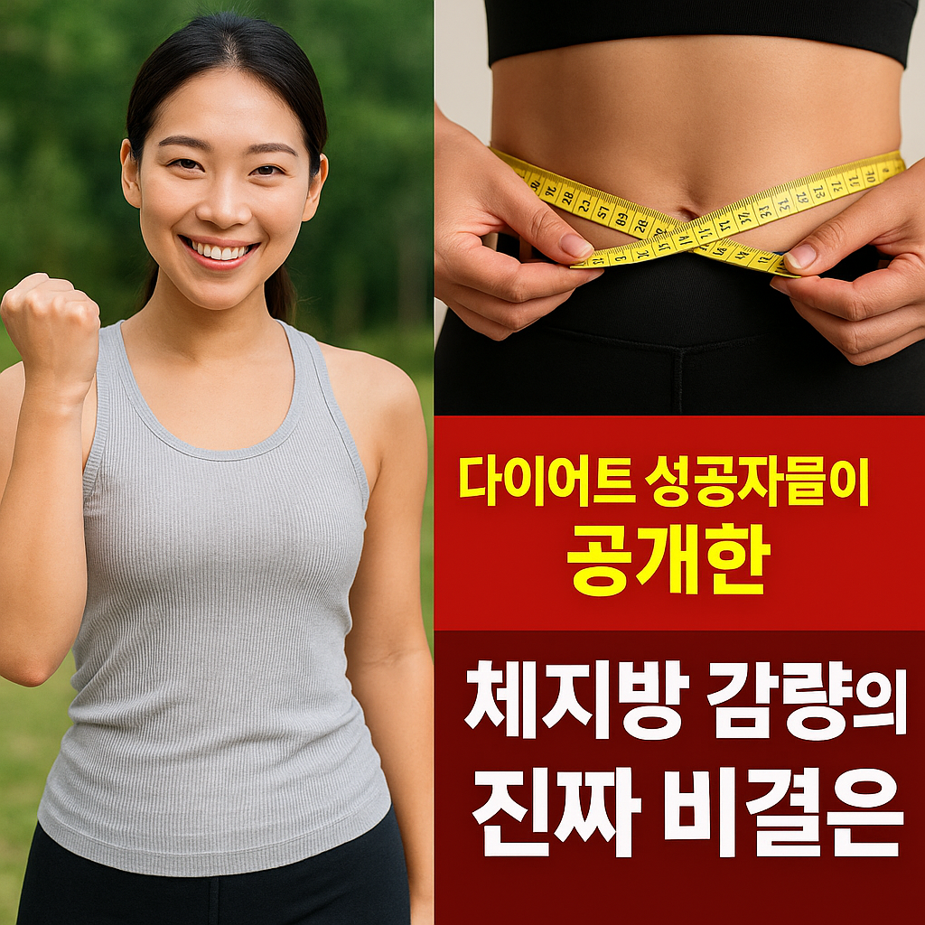 다이어트 성공자들이 공개한 체지방 감량의 진짜 비결은