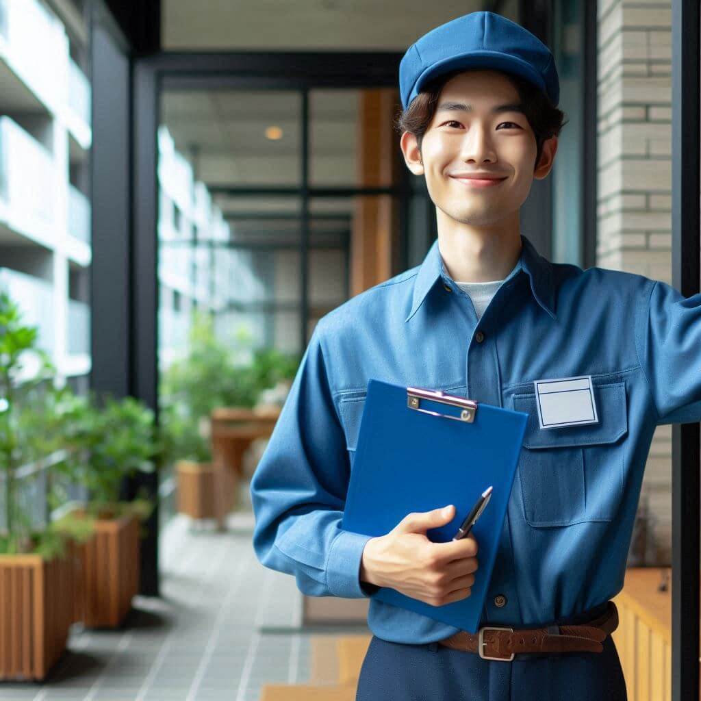 경비원 이미지