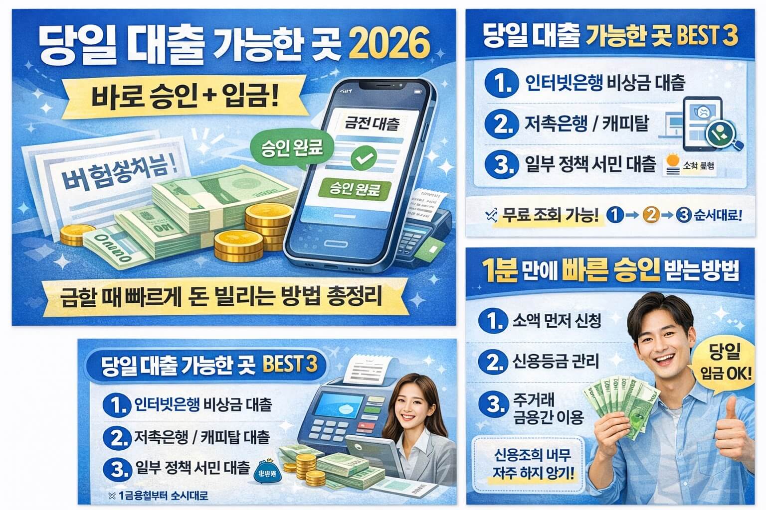2026 당일 대출 가능한 곳