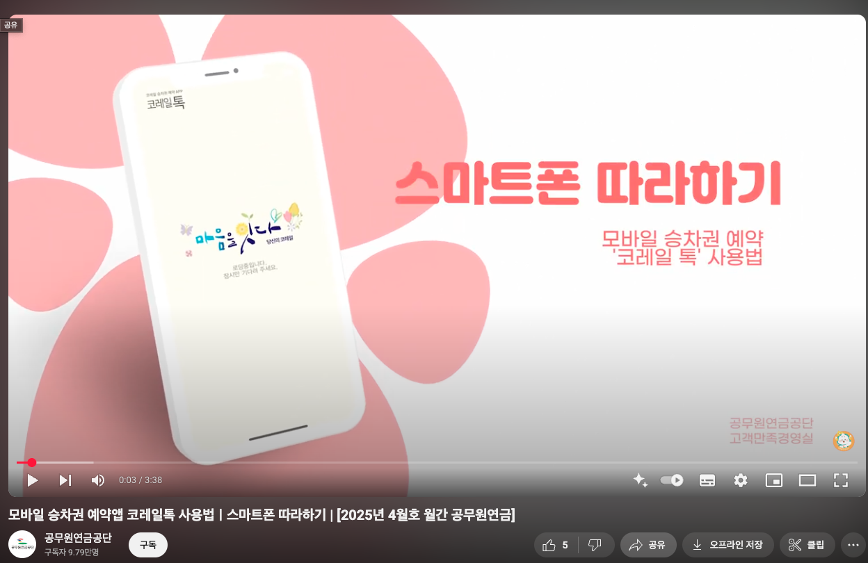 KTX &lsquo;힘내라 청춘&rsquo; 할인제도(25세부터 33세까지 청년)