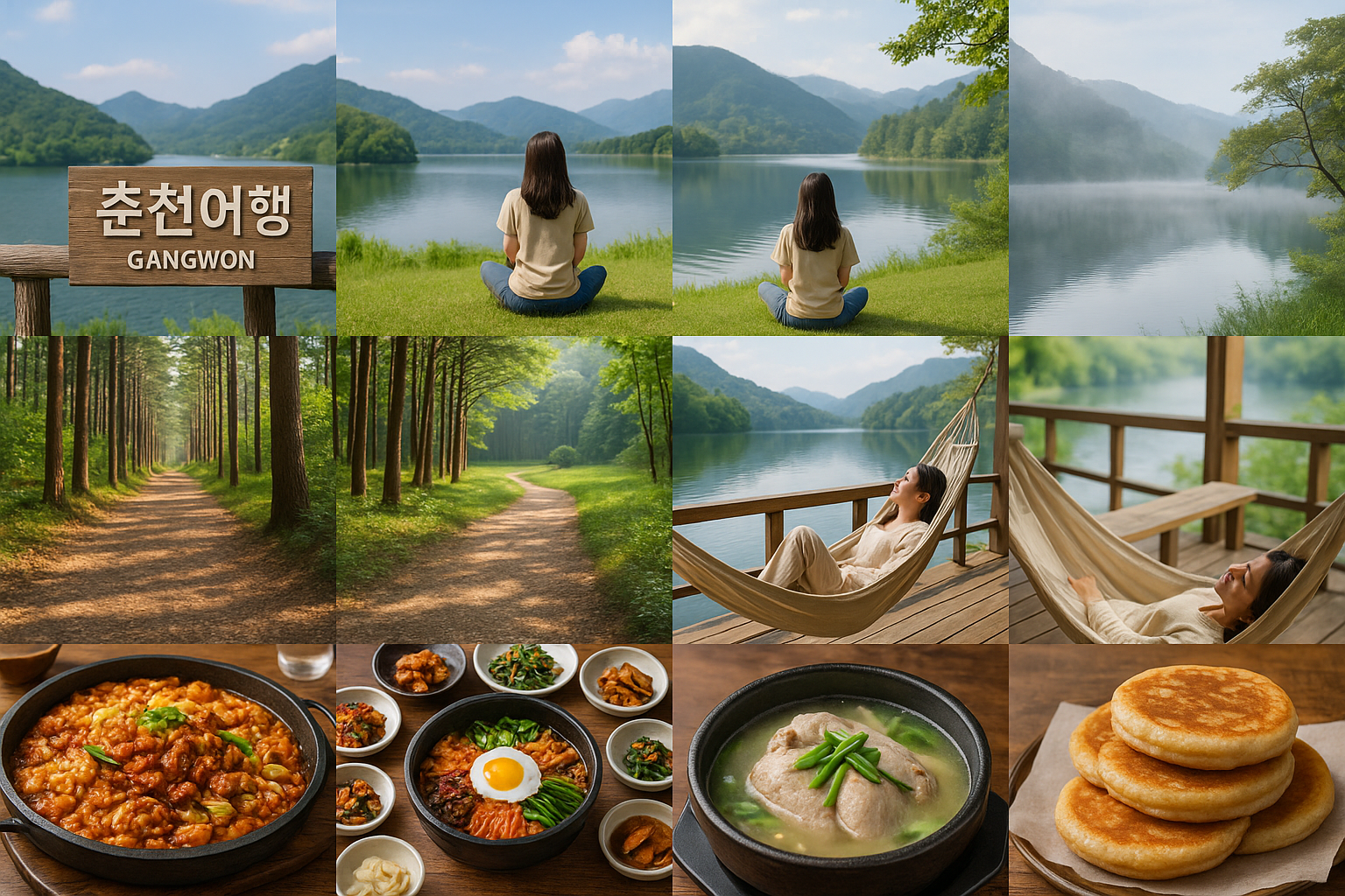 강원도 춘천여행 (자연, 힐링, 미식)