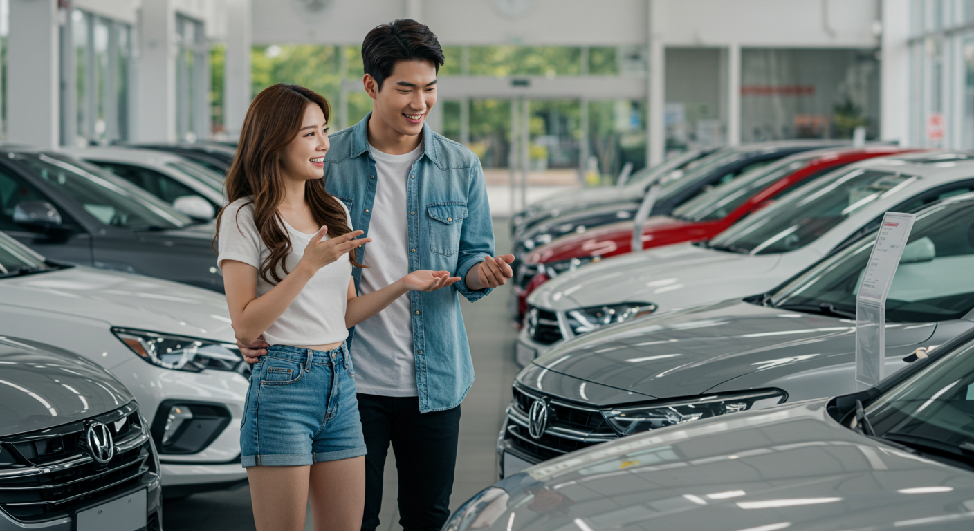 중고차 연식과 감가 기준