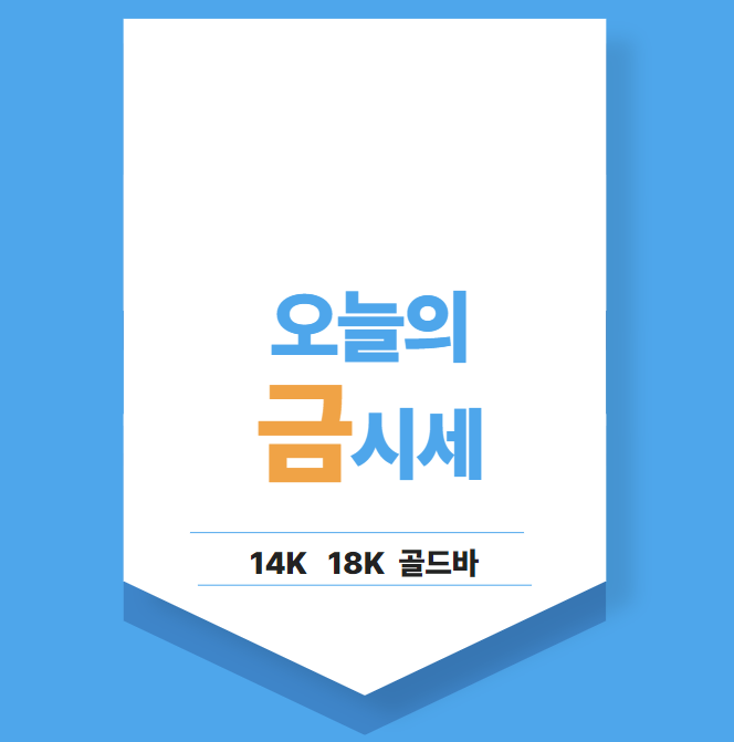 오늘의 금시세
