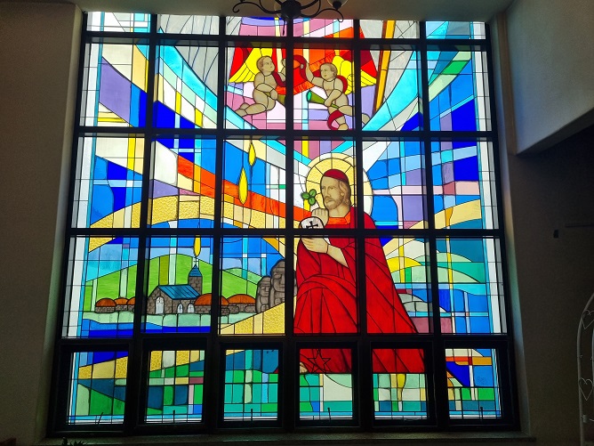 서귀포성당 스테인드글라스