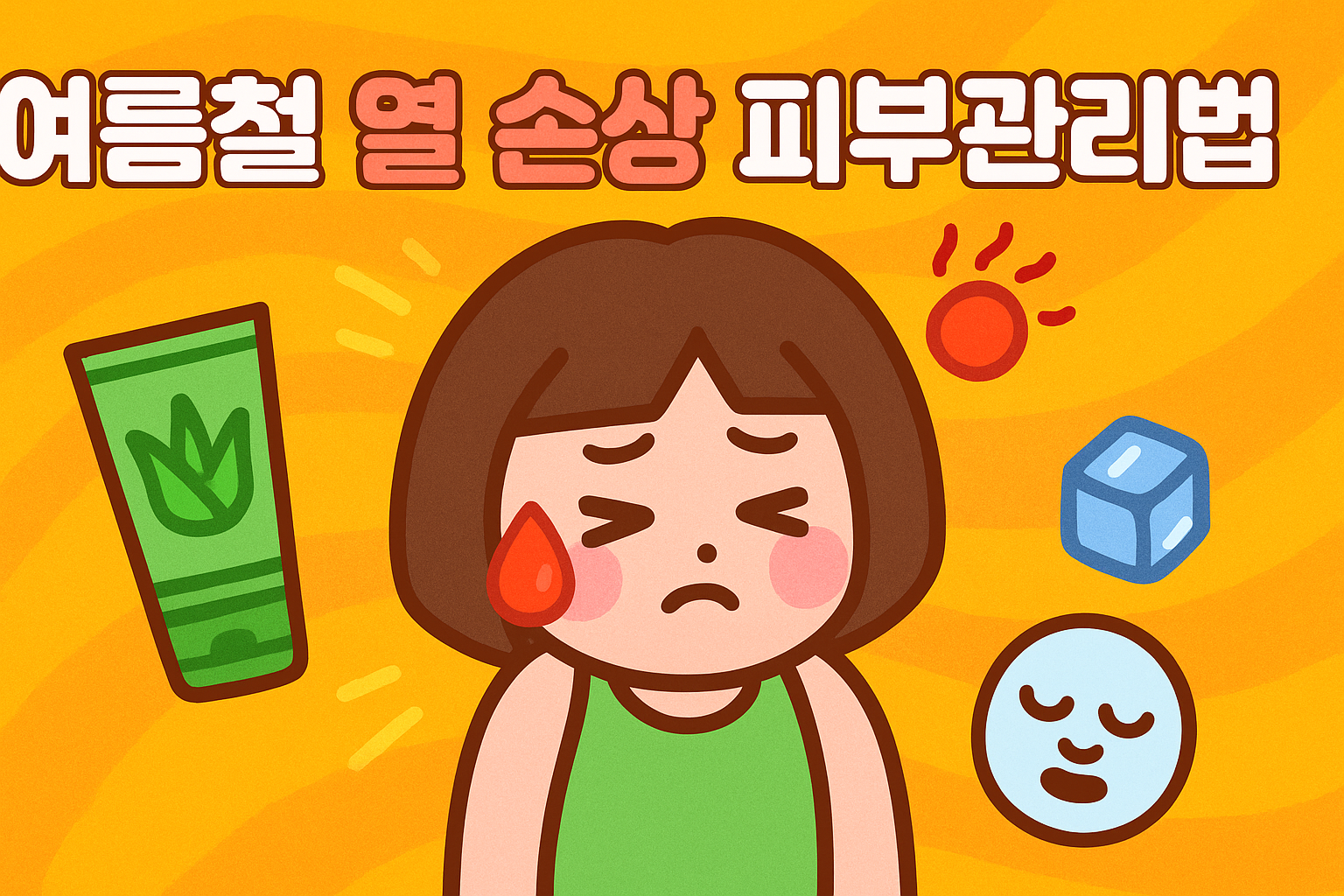 뜨거운 여름, 열로 인한 피부 붉어짐과 트러블? 쿨링, 수분, 피부장벽 회복까지! 피부 타입별 여름철 열 손상 관리법을 알아보세요.