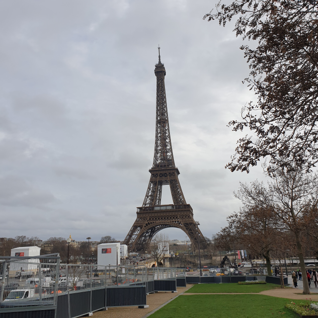프랑스 파리 에펠탑 - 파리 올림픽 준비