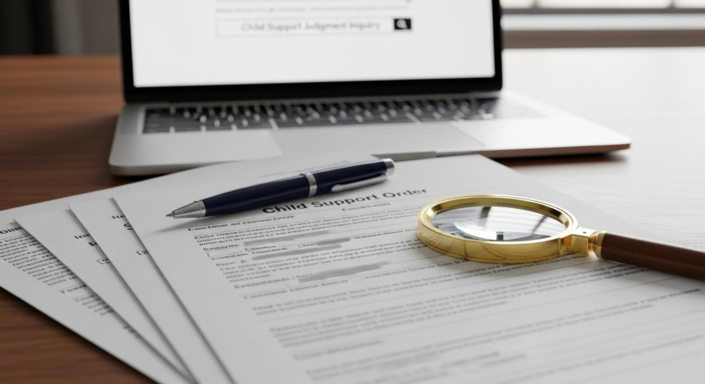 양육비 판결문 조회