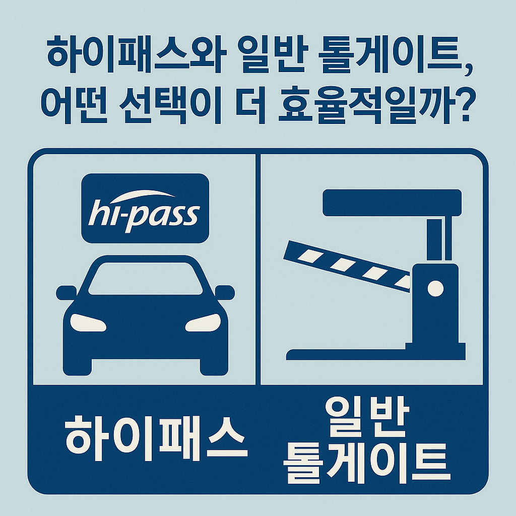 하이패스와 일반 톨게이트, 어떤 선택이 더 효율적일까?