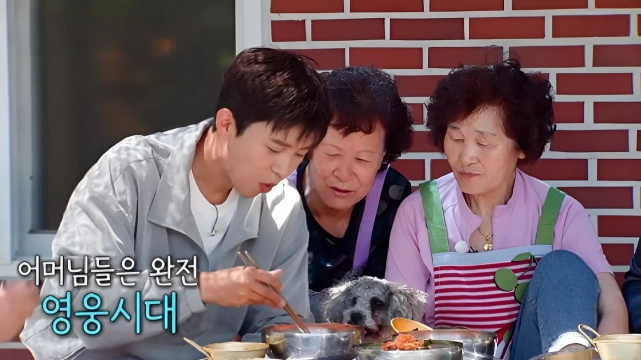 임영웅, 수박 한 그릇에 무반주 '보라빛 엽서' 라이브로 화답&hellip;어머님들 감동 물결