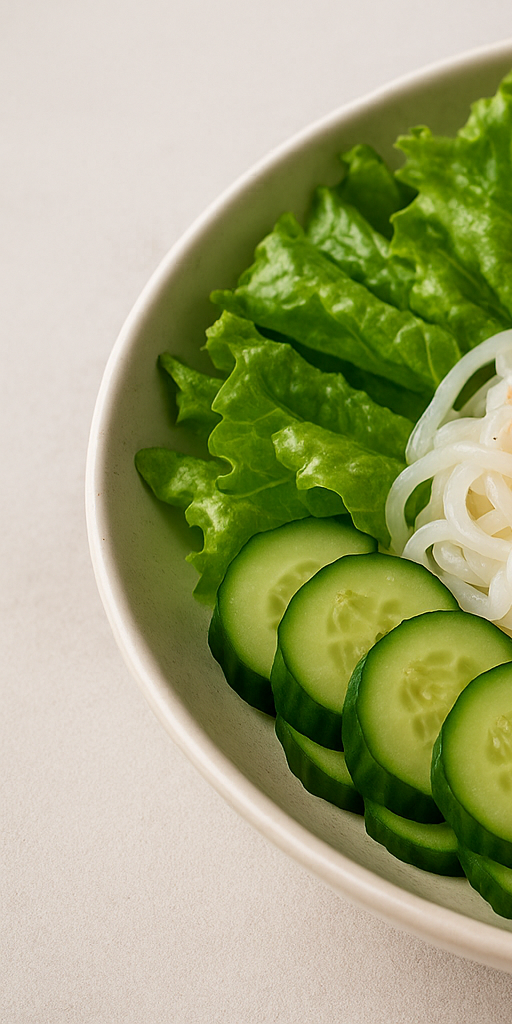 곤약샐러드 만들기