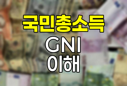 국민총소득(GNI) 완벽 이해, 개념부터 국가별 순위까지