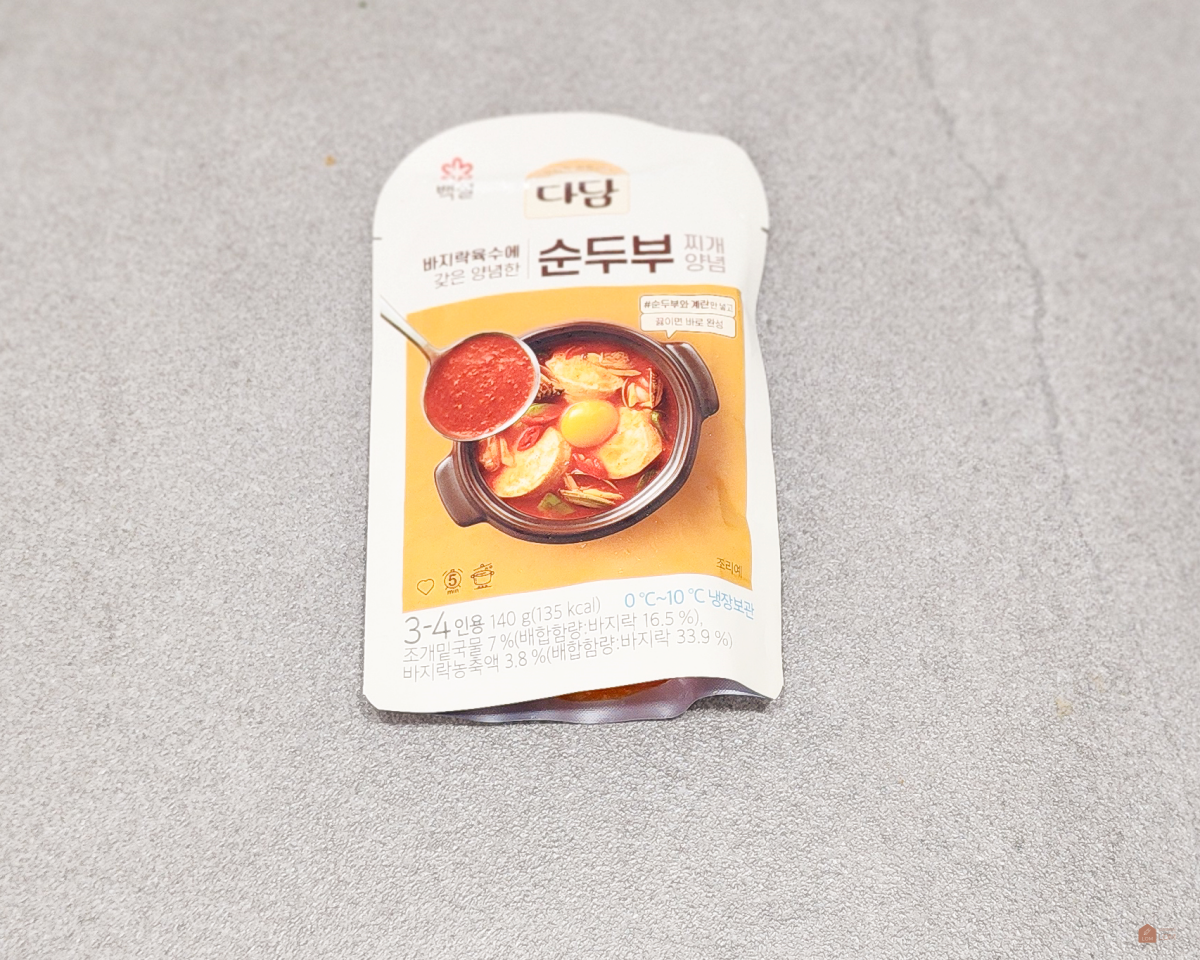 다담순두부찌개양념-포장