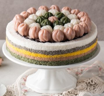 한국의 떡 종류 떡케이크