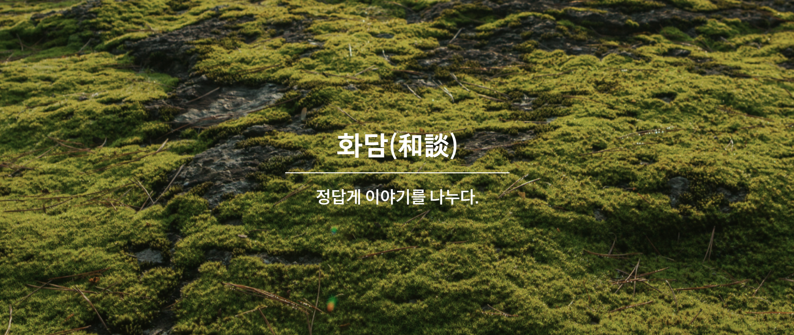 화담숲 공식 페이지 사진