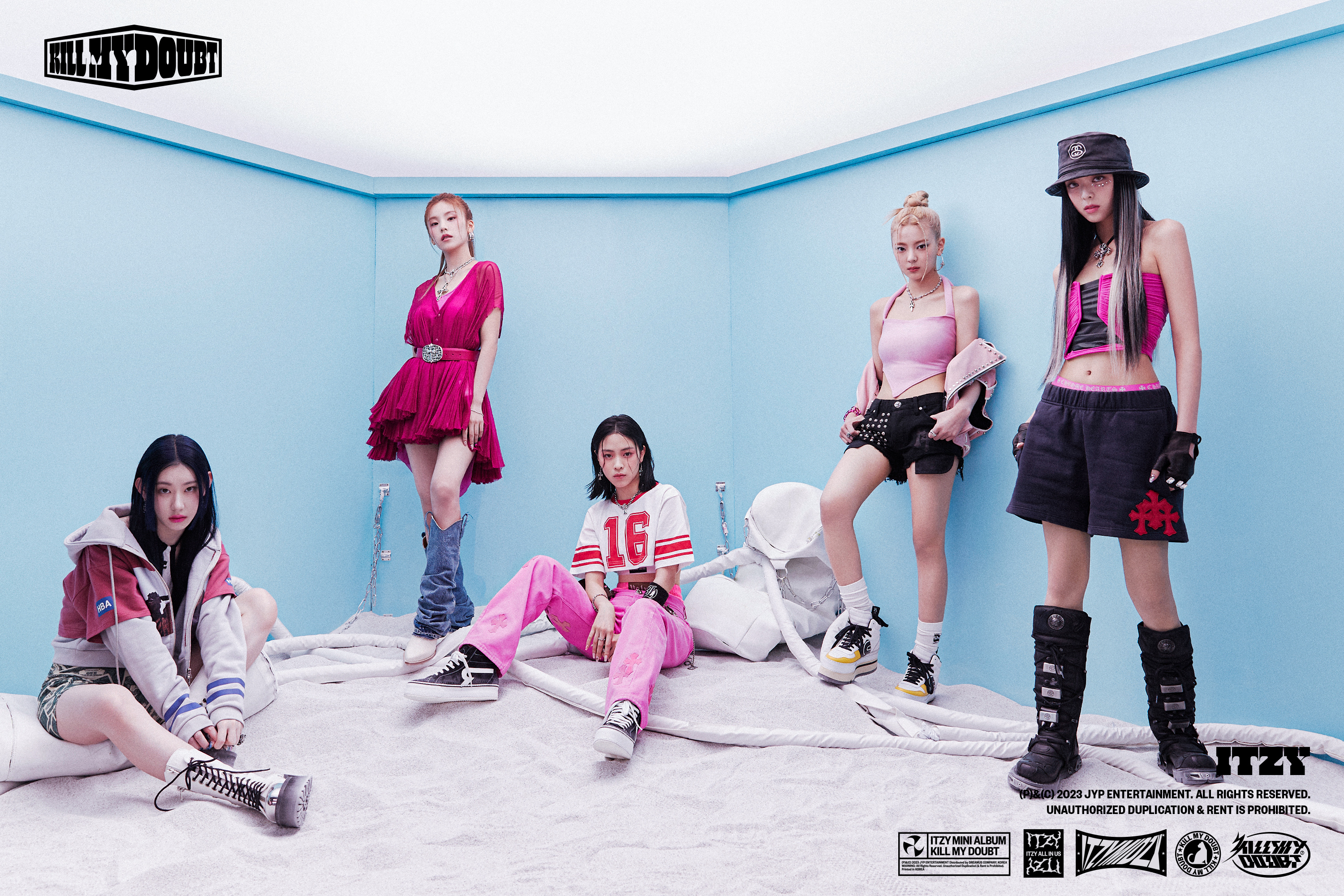 ITZY 'KILL MY DOUBT' conept photo