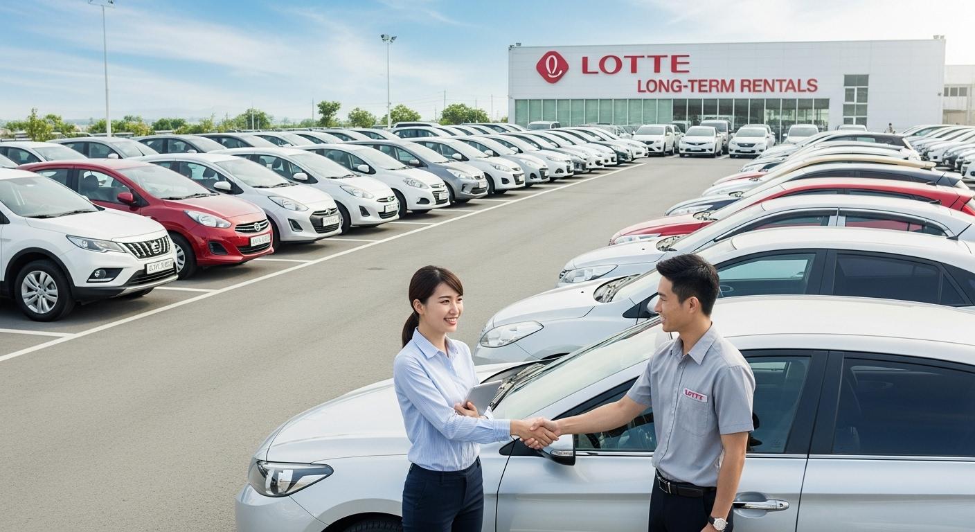 롯데 중고차 장기렌트