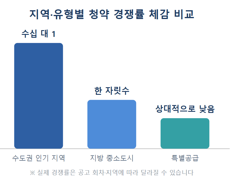유형별 체감률 비교