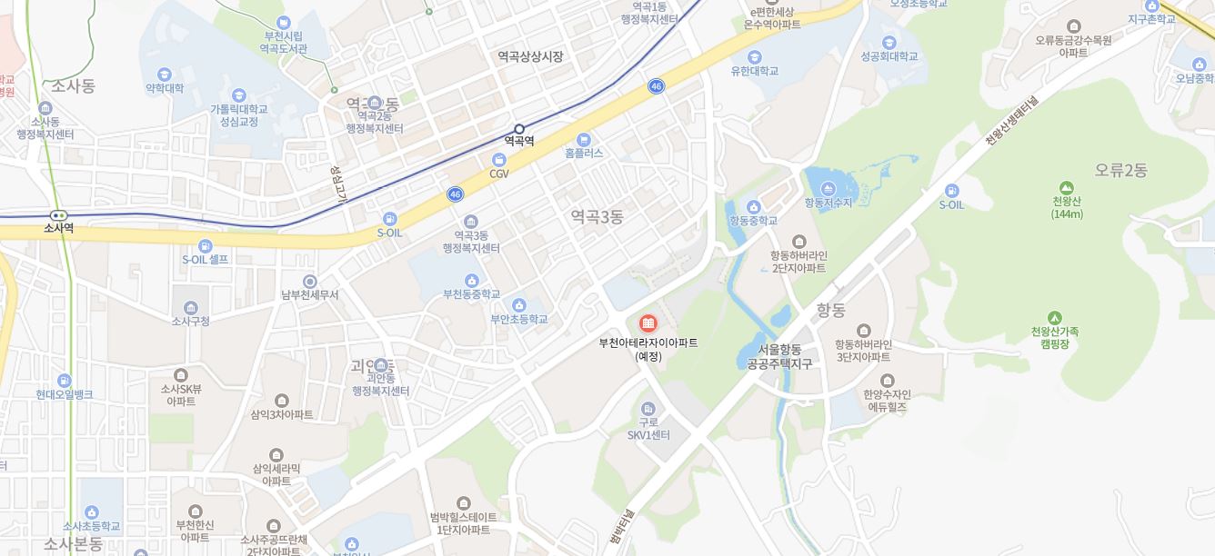 부천 아테라자이 위치