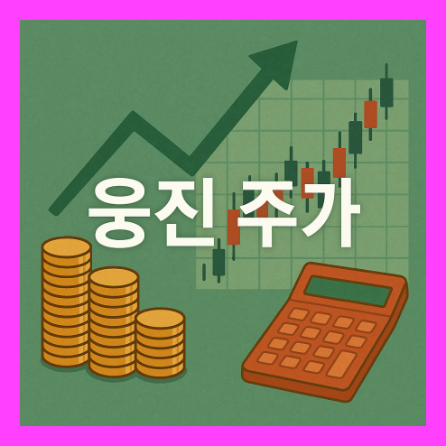 웅진 주가, 단기 매매 투자자 적합 및 전망 관건