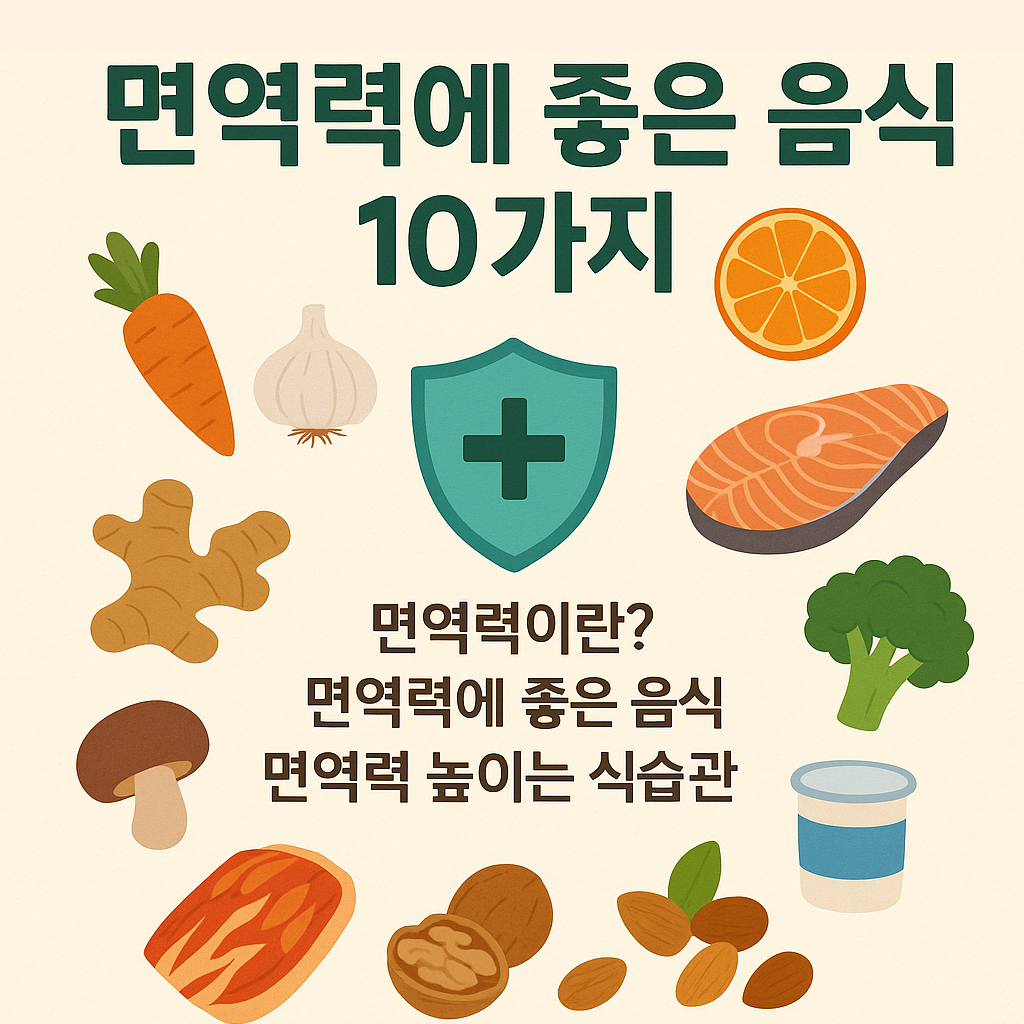 면역력에 좋은 음식