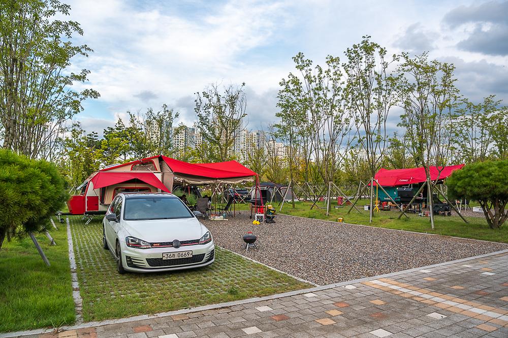 인천 청라해변공원캠핑장 소개