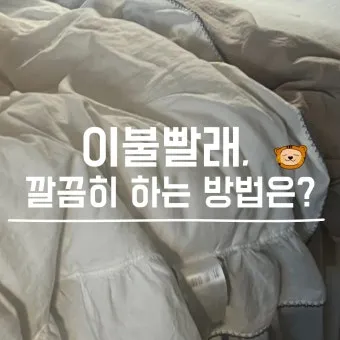 이불 빨래 이불코스 울코스 건조기볼 진드기 제거법_10
