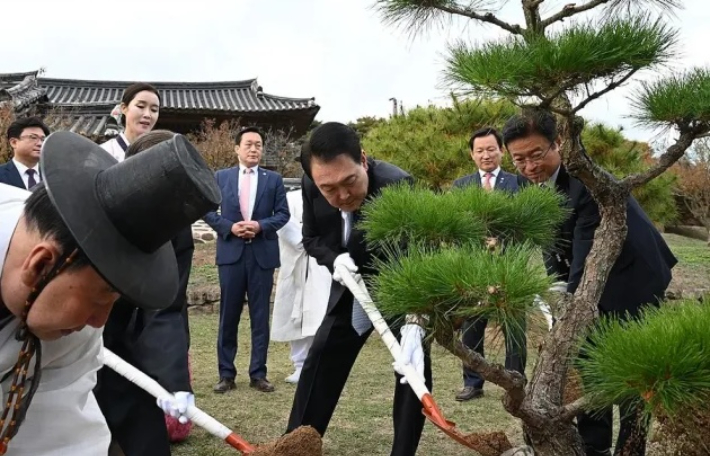 병산서원 기념식수