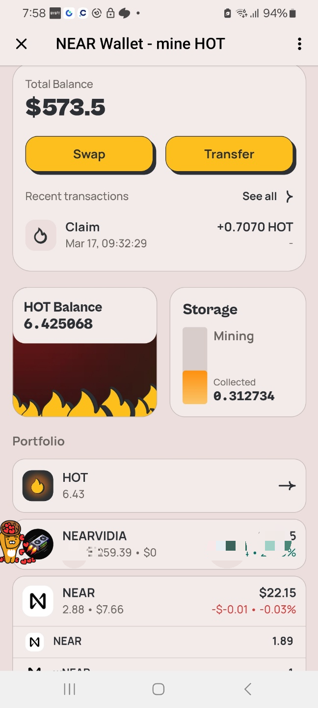 요즘 핫한 GPU, AI 관련 NVIDIA 코인 구매하는 방법 - NEAR 프로토콜 스왑7