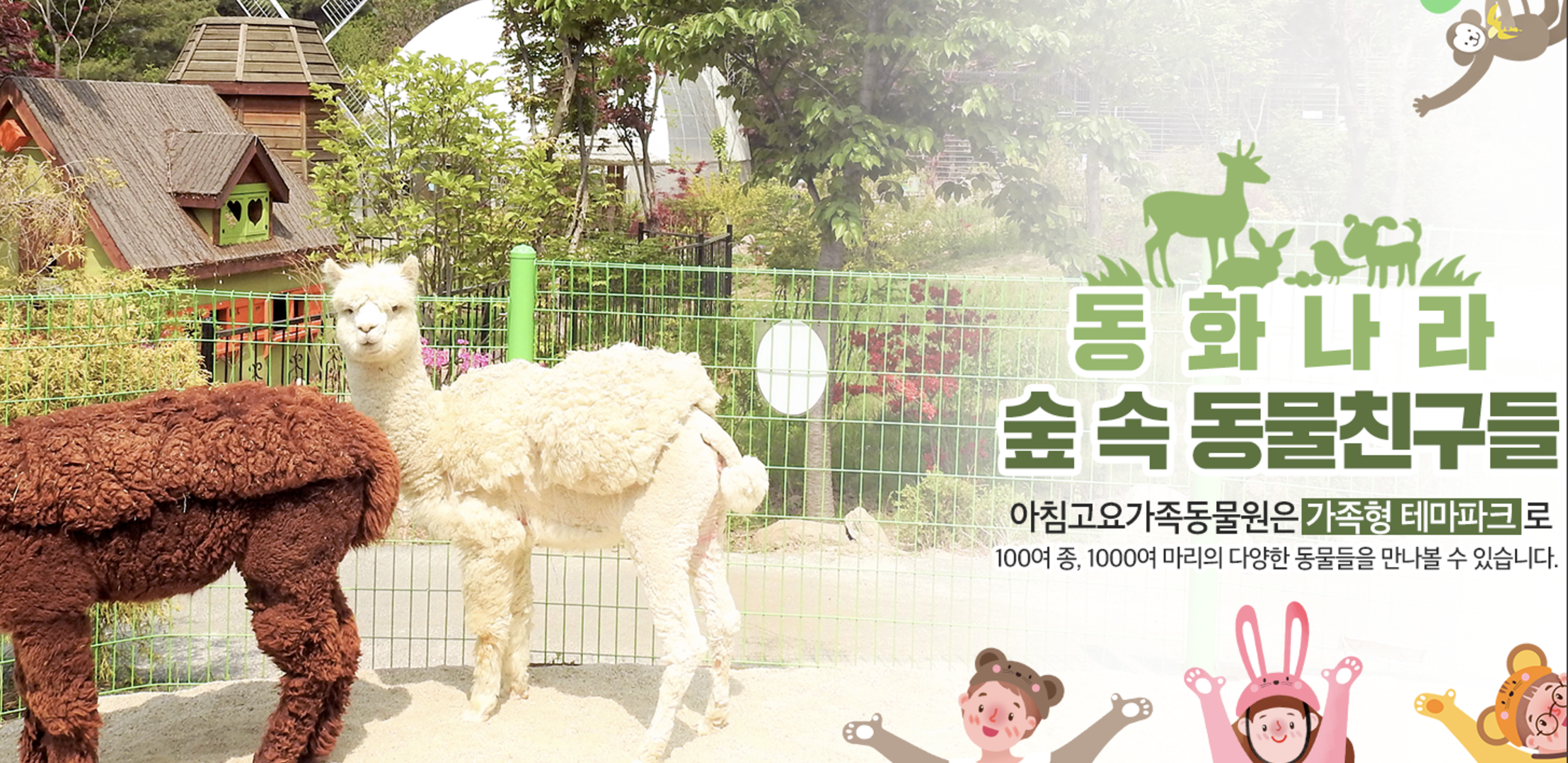 아침고요가족동물원