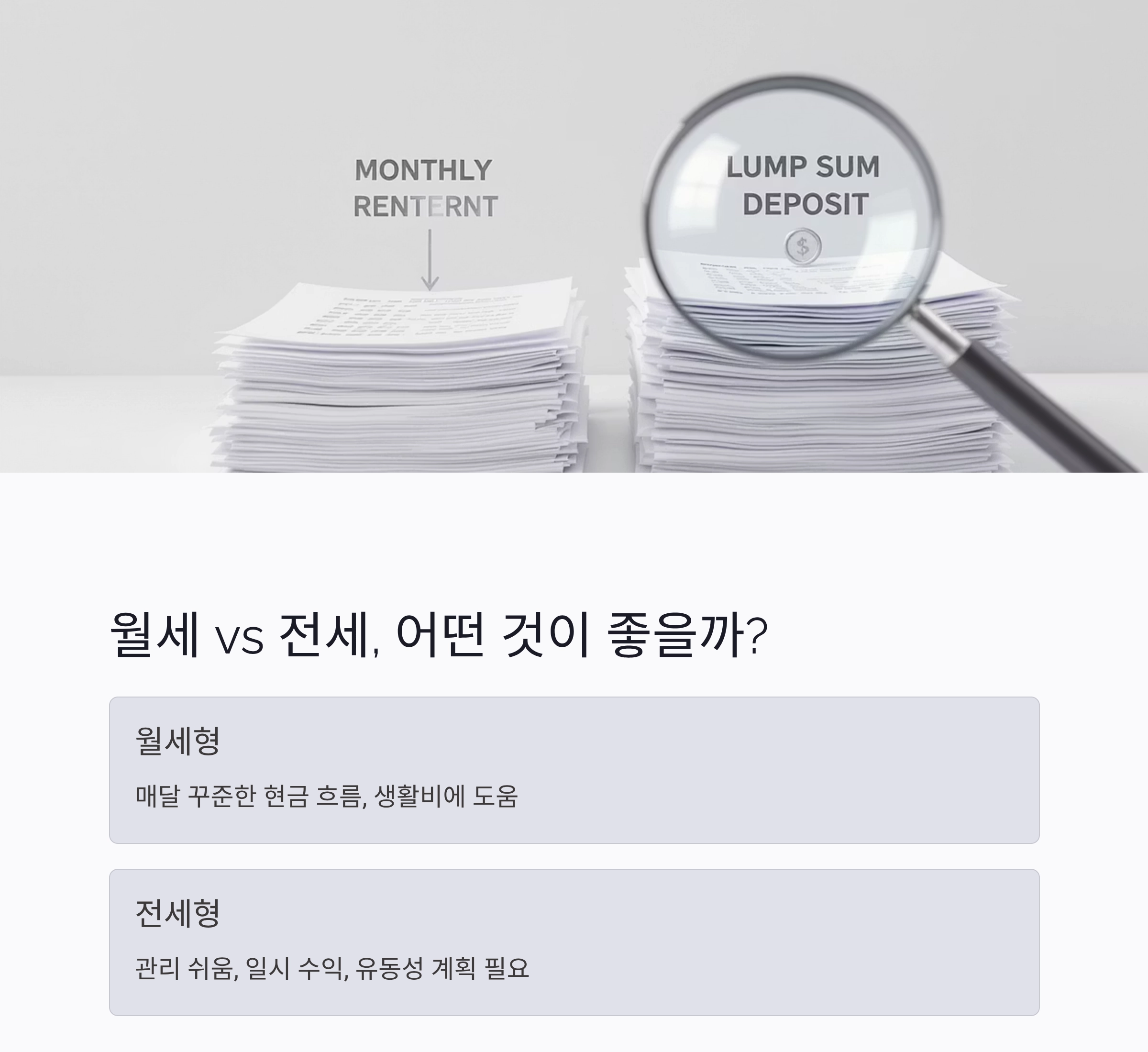 노후 준비, 시니어 부동산 임대 수익으로 안정적인 제2의 삶 만들기