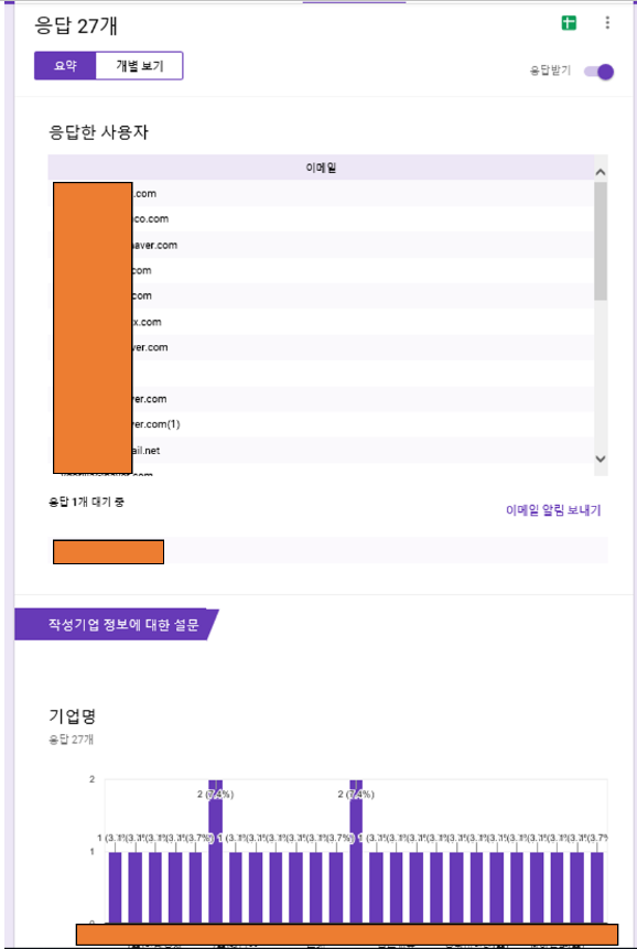 온라인조사 구글 설문지 만드는 방법 만들기