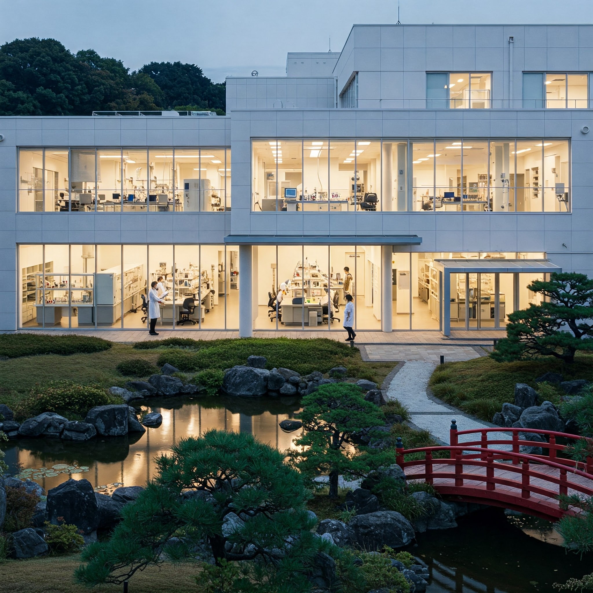 의료 연구 센터 이미지
